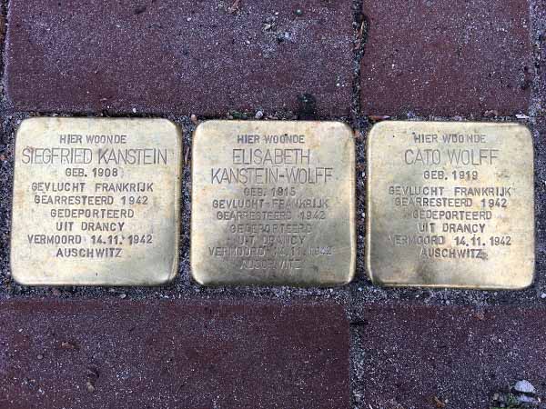 Stolpersteine Wolff