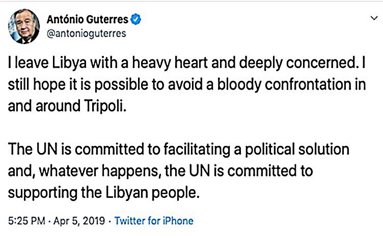 antonio guterres libya