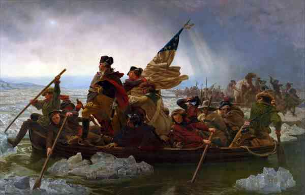 George Washington crossing the Delaware